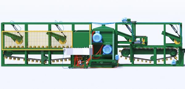 «ВИТЯЗЬ 4М» — Станок дисковый многопильный брусовальный